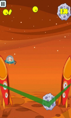 Screenshot of the application Monkey Drift - #3