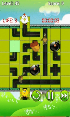 Screenshot of the application Chicken Rescue - #2