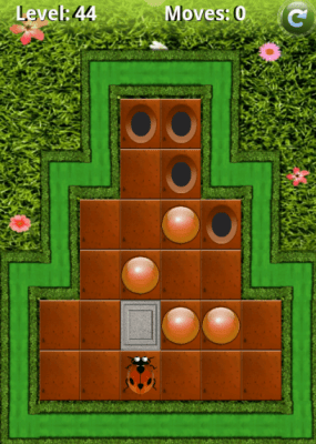 Screenshot of the application Bug Garden - #3