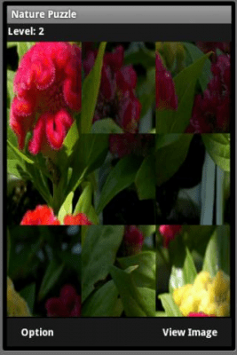 Screenshot of the application Nature Puzzle - #2