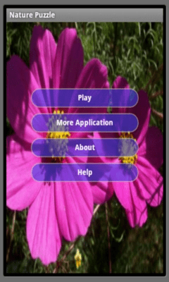 Screenshot of the application Nature Puzzle - #4