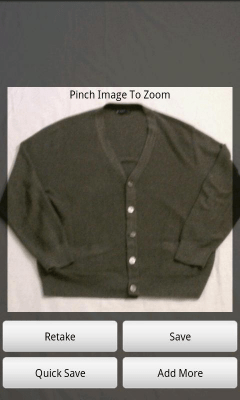 Screenshot of the application ClosetVirtual - #7