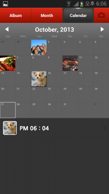 Screenshot of the application Smart Album - PhotoCal Free - #3