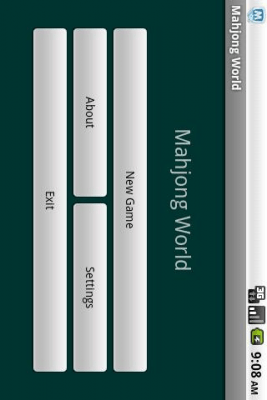 Screenshot of the application Mahjong World - #2