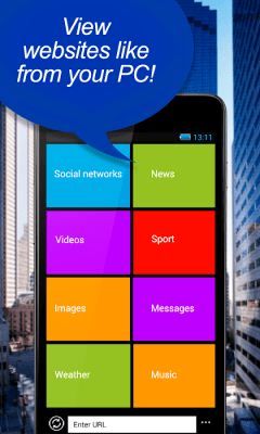 Screenshot of the application US Browser - #2