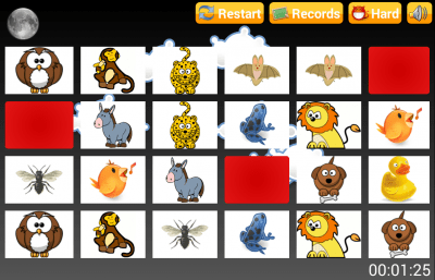 Screenshot of the application Memory Game - #4