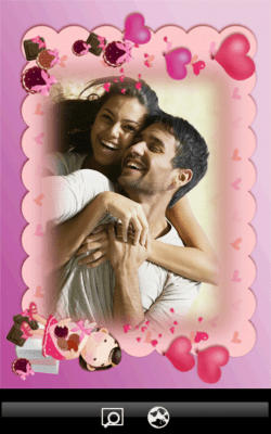 Screenshot of the application Love Photo Frames - #6