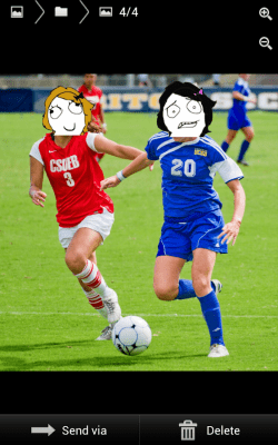 Screenshot of the application Rage Faces - #3