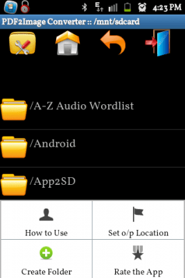 Screenshot of the application PDF to Image Converter - #2
