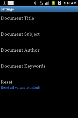 Screenshot of the application XPS to PDF Converter - #5