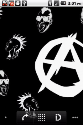 Screenshot of the application Punk Live Wallpaper Demo - #2