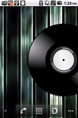 Screenshot of the application Vinyl Record Live Wall Paper - #2