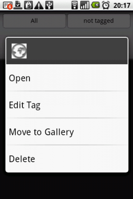 Screenshot of the application PhotoGuard - #2