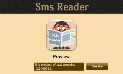 Screenshot of the application SMS Reader FREE - Drive Safe - #2