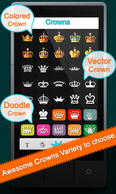 Screenshot of the application KEEP CALM POSTER STUDIO - #2
