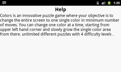 Screenshot of the application Colors Game: Stress Free - #6