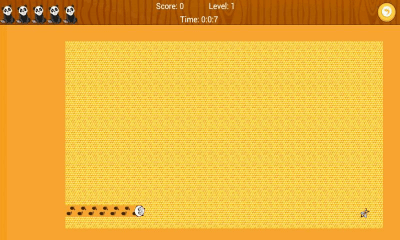 Screenshot of the application Panda and Bees - Free Qilox - #2