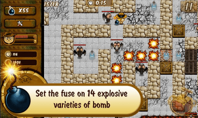 Screenshot of the application Bombergeddon Free - #2
