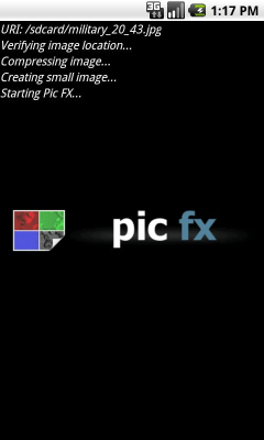 Screenshot of the application Pic FX (photo filters) - #2