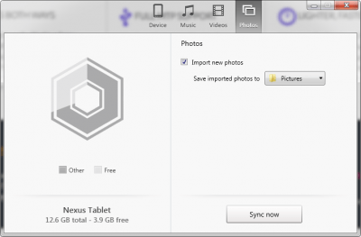 Screenshot of the application doubleTwist - #4