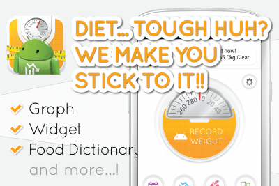Screenshot of the application Diet Weight Diary - Lose 2X! - #7