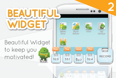 Screenshot of the application Diet Weight Diary - Lose 2X! - #9