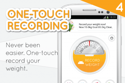 Screenshot of the application Diet Weight Diary - Lose 2X! - #11