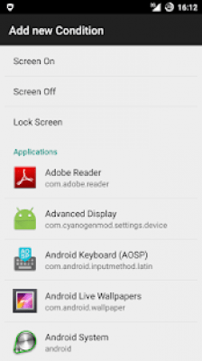Screenshot of the application Xposed Additions - #2