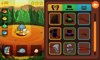 Screenshot of the application Awkward Birds - #3