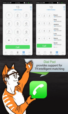 Screenshot of the application Espier Dialer 7 - #2
