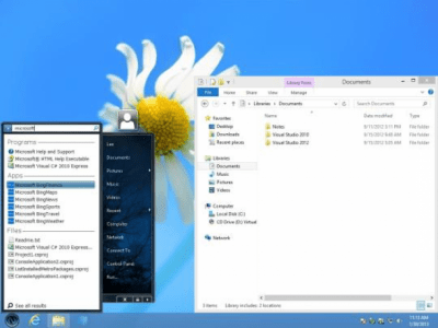 Screenshot of the application ViStart - #2