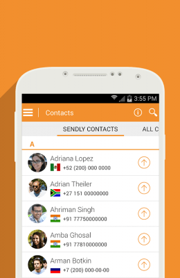 Screenshot of the application Sendly: Credit your loved ones - #2
