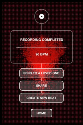 Screenshot of the application Rebtel ReBeat - #2