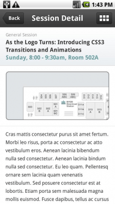 Screenshot of the application MAX Companion 2011 - #3
