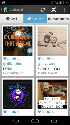 Screenshot of the application Motorola Music Player - #6