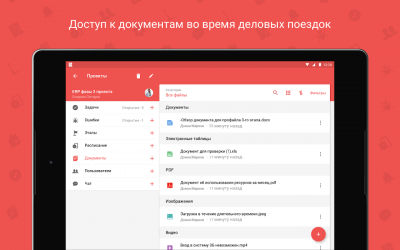 Screenshot of the application Zoho Projects - #6