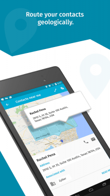Screenshot of the application Zoho ContactManager - #2