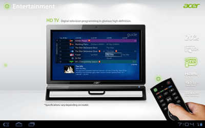 Screenshot of the application Acer All-in-one - #4