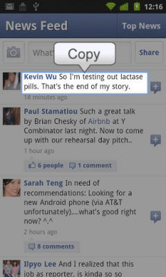 Screenshot of the application Copy Paste It Trial - #2