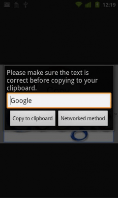 Screenshot of the application Copy Paste It Trial - #7