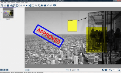 Screenshot of the application PaperScan - #2