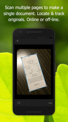 Screenshot of the application allDox - documents organized - #2