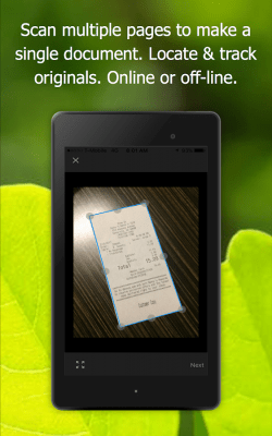 Screenshot of the application allDox - documents organized - #12
