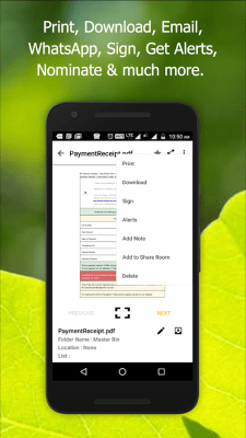 Screenshot of the application allDox - documents organized - #14