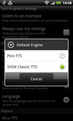 Screenshot of the application SVOX Thai Kanya Trial - #3