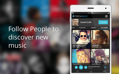 Screenshot of the application Torch Music - #9