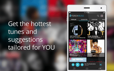 Screenshot of the application Torch Music - #12