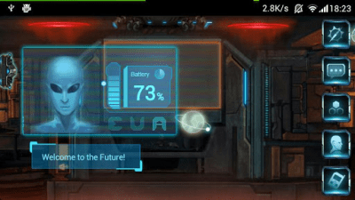 Screenshot of the application EVA Super Theme GO Launcher EX - #8