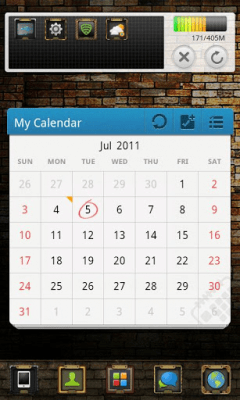 Screenshot of the application Old Factory GO Launcher theme - #3