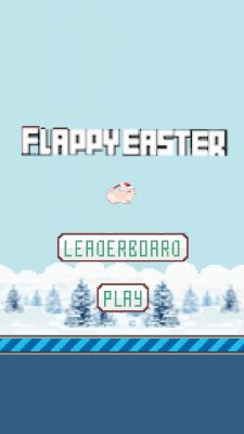 Screenshot of the application Flappy Easter - #4